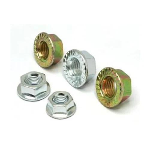 Zinco branco amarelo branco din6923 porca de flange